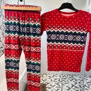 Cat & Jack Christmas PJ’s - size 10 - super soft
